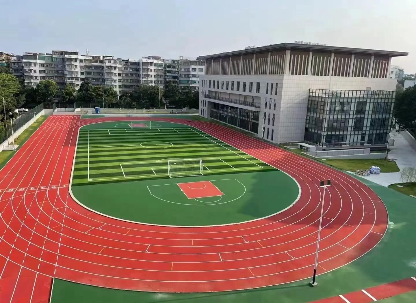 武威市硅PU材料塑胶篮球场 - 价格